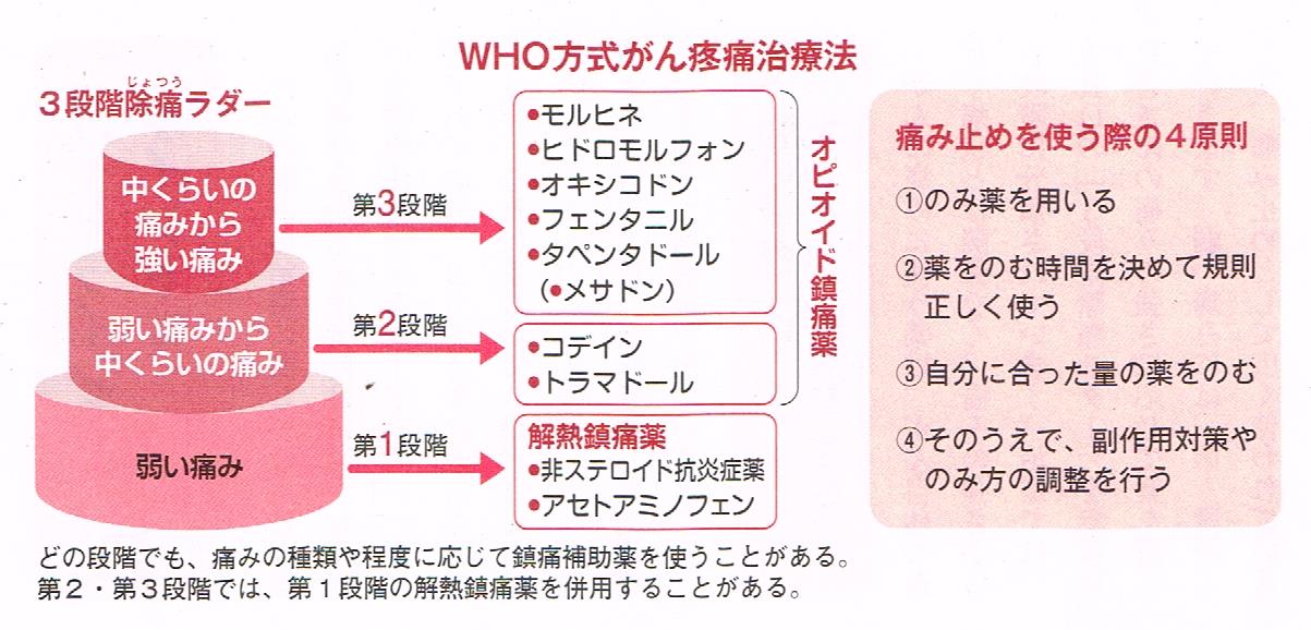 ＷＨＯ方式癌痛痛治療法